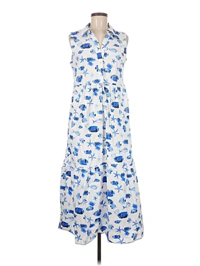 Pre-owned Rachel Zoe Casual Dress In Blue