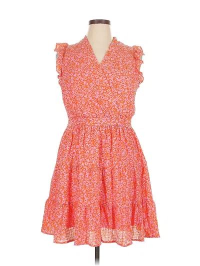 Pre-owned Rachel Zoe Casual Dress In Orange