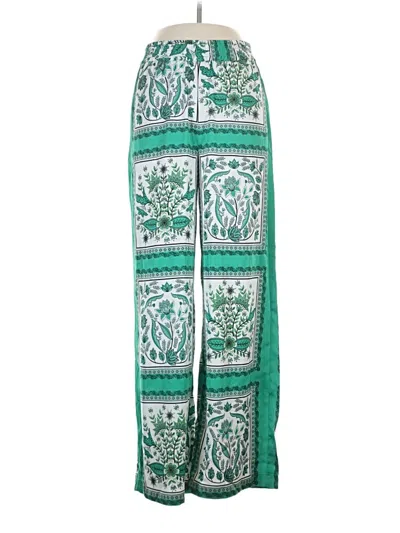 Pre-owned Rachel Zoe Casual Pants In Green