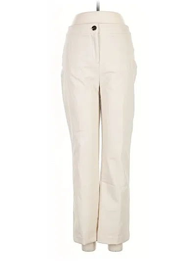 Pre-owned Rachel Zoe Casual Pants In White