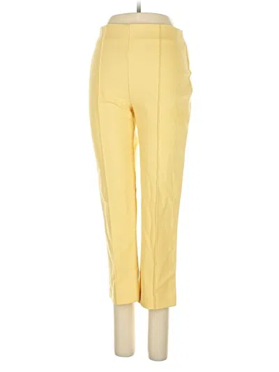 Pre-owned Rachel Zoe Casual Pants In Yellow
