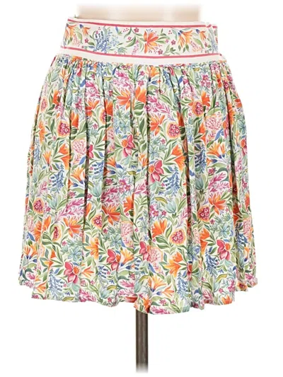 Pre-owned Rachel Zoe Casual Skirt In White