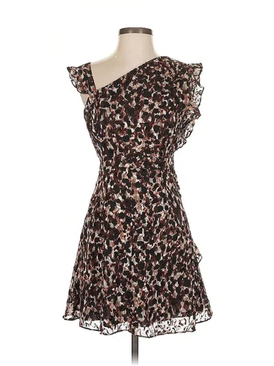 Pre-owned Rachel Zoe Cocktail Dress In Brown