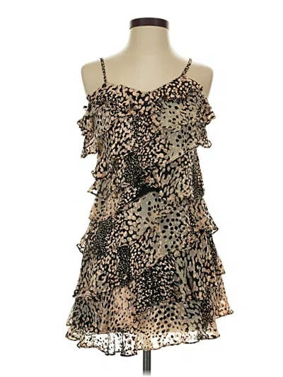 Pre-owned Rachel Zoe Cocktail Dress In Brown