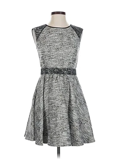 Pre-owned Rachel Zoe Cocktail Dress In Gray