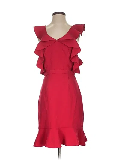 Pre-owned Rachel Zoe Cocktail Dress In Red