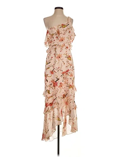 Pre-owned Rachel Zoe Cocktail Dress In Tan