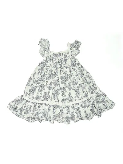 Pre-owned Rachel Zoe Kids' Dress In Gray