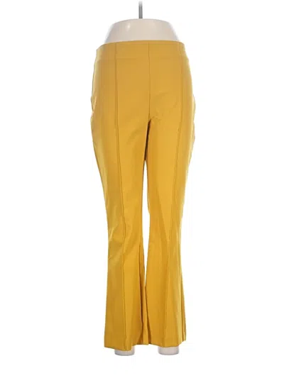 Pre-owned Rachel Zoe Dress Pants In Yellow