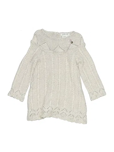 Pre-owned Rachel Zoe Kids' Dress In White