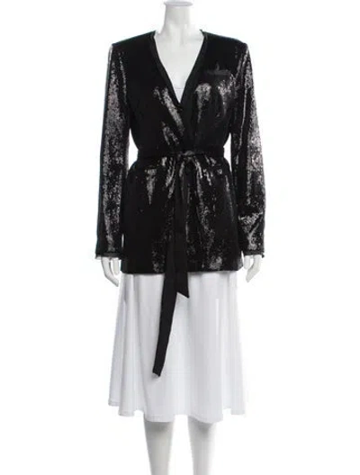 Pre-owned Rachel Zoe Evening Jacket In Black