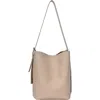 Rachel Zoe Faux Leather Hobo Bag In Brown