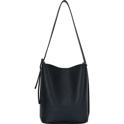 Rachel Zoe Faux Leather Hobo Bag In Black