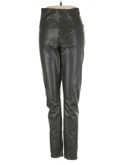 Pre-owned Rachel Zoe Faux Leather Pants In Green