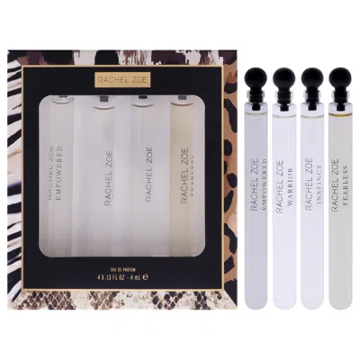 Rachel Zoe For Women - 4 Pc Mini Gift Set 0.13oz Fearless Edp Spray, 0.13oz Warrior Edp Spray, 0.13oz Instinct In Multi