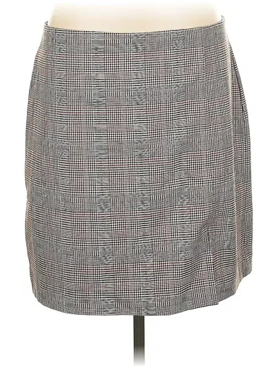 Pre-owned Rachel Zoe Formal Skirt In Gray