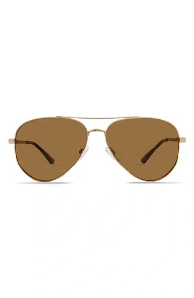 Rachel Zoe Greta 58mm Aviator Sunglasses