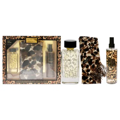 Rachel Zoe Instinct By  For Women - 3 Pc Gift Set 3.4oz Edp Spray, Body Mist, Scarf In Multi