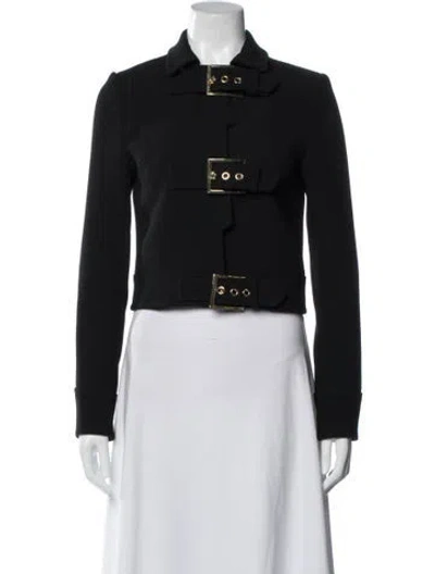Pre-owned Rachel Zoe Jacket In Black