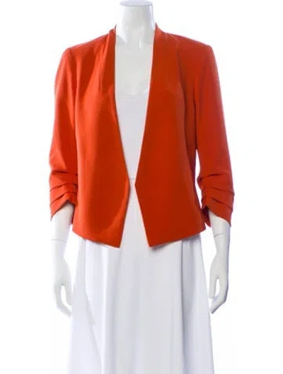 Pre-owned Rachel Zoe Jacket In Orange