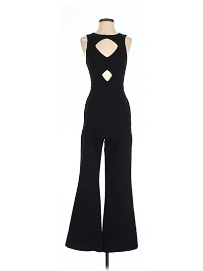 Pre-owned Rachel Zoe Jumpsuit In Black