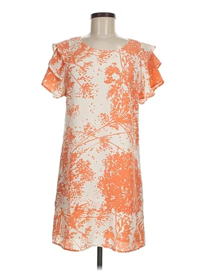 Pre-owned Rachel Zoe Kimono In Orange