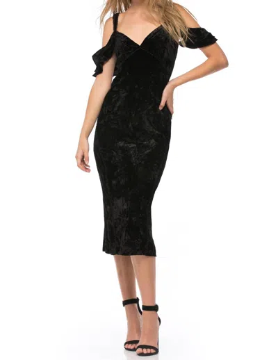 Rachel Zoe Kinsley Velvet Gown In Black