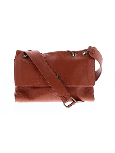 Pre-owned Rachel Zoe Leather Satchel In Brown