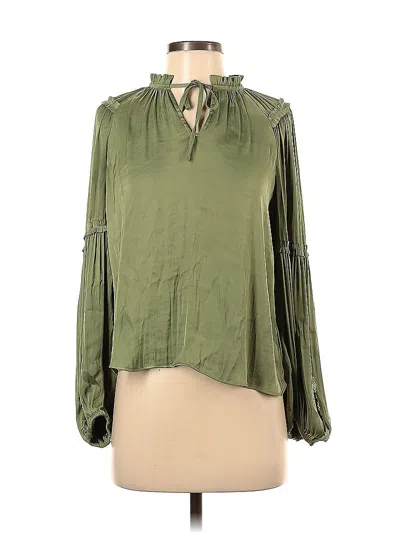 Pre-owned Rachel Zoe Long Sleeve Blouse