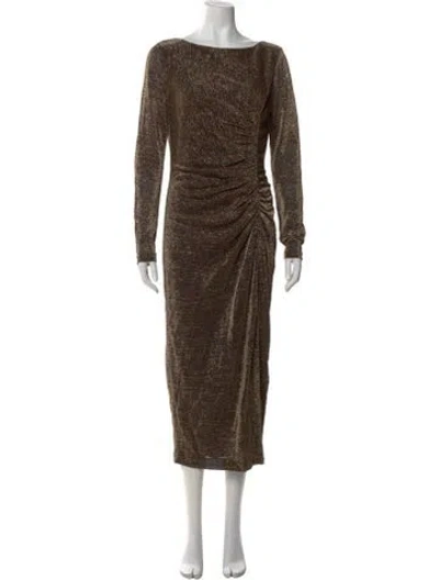 Pre-owned Rachel Zoe Printed Midi Length Dress