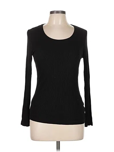 Pre-owned Rachel Zoe Pullover Sweater In Black