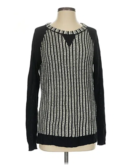 Pre-owned Rachel Zoe Pullover Sweater In Black