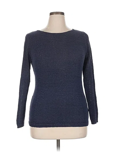 Pre-owned Rachel Zoe Pullover Sweater In Blue