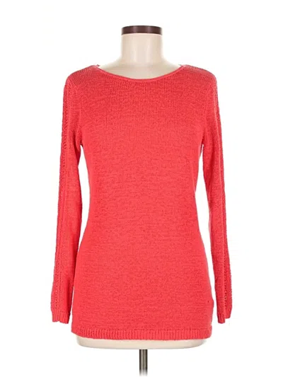 Pre-owned Rachel Zoe Pullover Sweater In Red
