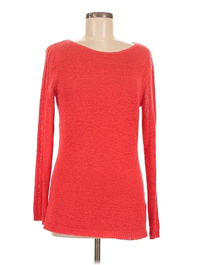 Pre-owned Rachel Zoe Pullover Sweater In Red