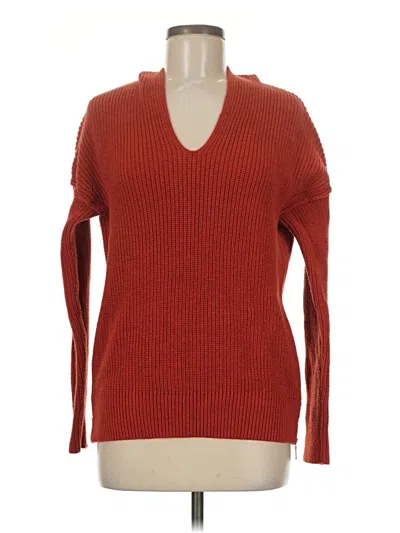 Pre-owned Rachel Zoe Pullover Sweater In Red