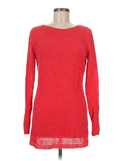 Pre-owned Rachel Zoe Pullover Sweater In Red