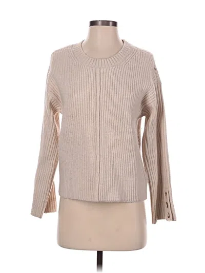 Pre-owned Rachel Zoe Pullover Sweater In Tan