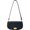 Rachel Zoe Rib Buckle Shoulder Bag In Black