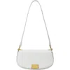 Rachel Zoe Rib Buckle Shoulder Bag In Bone