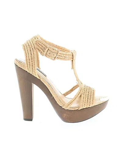 Pre-owned Rachel Zoe Sandals In Brown
