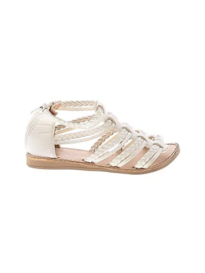 Pre-owned Rachel Zoe Kids' Sandals In White