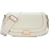 Rachel Zoe Seatbelt Crossbody Bag In Stone