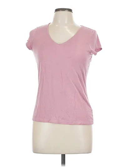Pre-owned Rachel Zoe Short Sleeve T-shirt In Pink