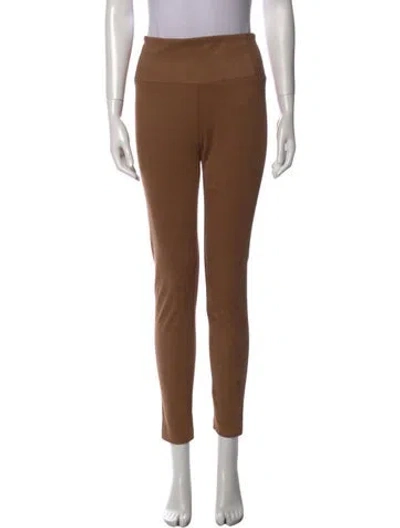 Pre-owned Rachel Zoe Skinny Leg Pants In Brown
