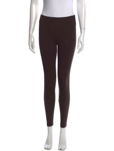 Pre-owned Rachel Zoe Skinny Leg Pants In Brown