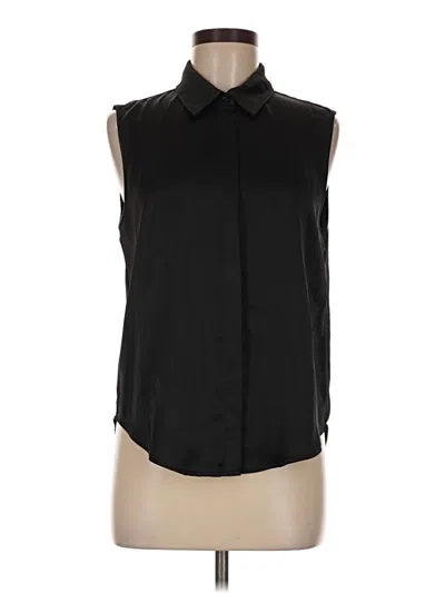 Pre-owned Rachel Zoe Sleeveless Blouse In Black