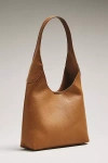 Rachel Zoe Smooth Vegan-leather Tote In Sand