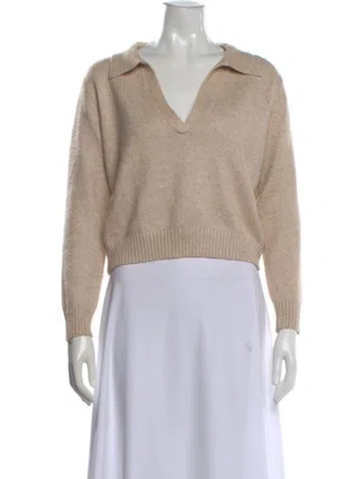 Pre-owned Rachel Zoe Sweater In Neutral