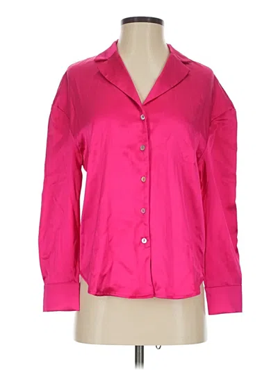 Rachel Zoe Tjx 3/4 Sleeve Blouse In Pink